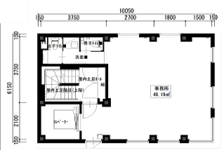 ＺＣＵＢＥ後楽園２～５階平面図